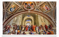 Raphael's School of Athens Fresco
