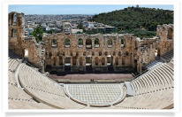 Herod Atticus Theater from Acropolis