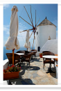 Restaurant deck and windmill